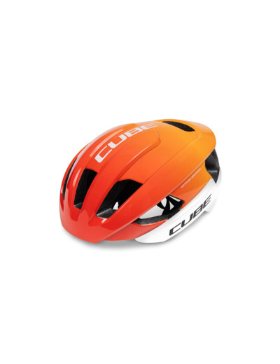 Casque Route Unisexe HERON TEAMLINE Blanc/Orange
