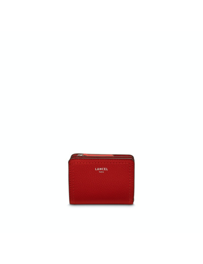 Sacha de Lancel - Compact zippé - Rouge Lancel