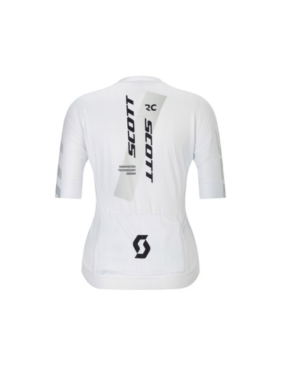 Maillot manches courtes Femme RC PRO Blanc/Gris