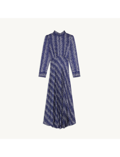 Robe longue imprimée