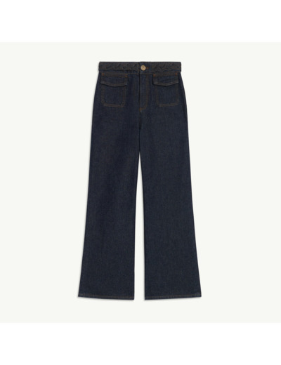 Pantalon large en jean
