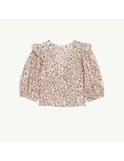 Chemise courte imprimée