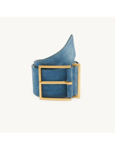 Ceinture large surpiquée