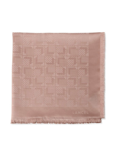 Motif Guilloché - Châle - Nude