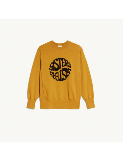 Sweatshirt à broderie à message