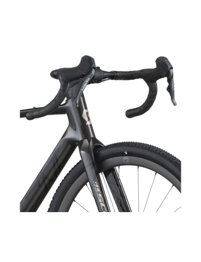 Vélo de gravel ADDICT GRAVEL 15 Noir Carbone