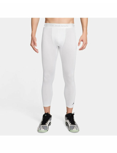 Collant Homme M J DF SPT ESS 3/4 TIGHT Blanc