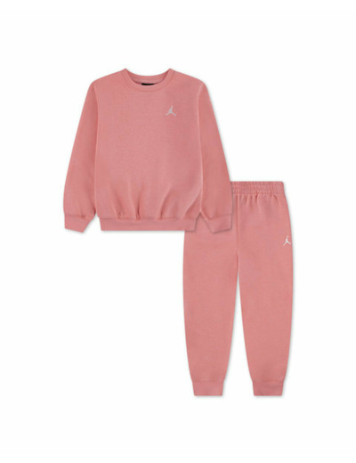 Ensemble de survetement Fille JDN MJ BROOKLYN CREW SET Rose