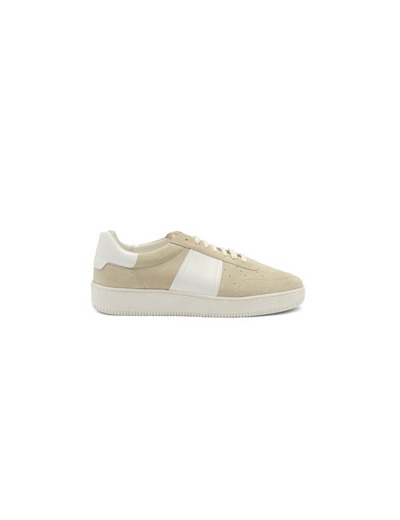 Baskets en cuir
