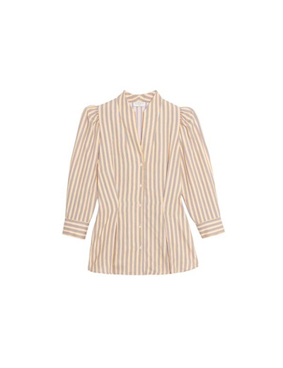 Chemise à rayures fantaisies