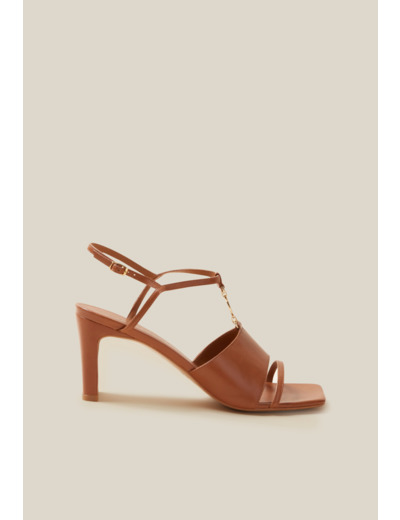 Sandales talon bijou CP