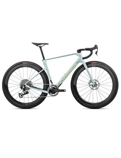 Vélo de gravel TERRA RACE M11ELTD 1X Bleu Béton