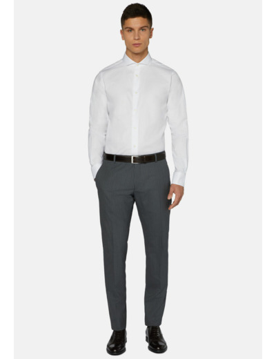 Dobby Napoli Collar Shirt Regular Fit