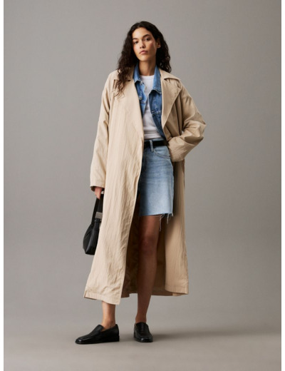 TRENCHCOAT EN MELANGE NYLON ECOVERO