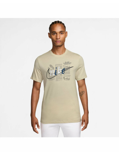 T-shirt Homme U NSW TEE STD CELEBRATE BRND Beige