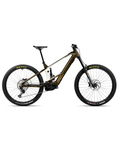 VTT tout suspendu électrique WILD/M M20 Caramel/Blanc Crème