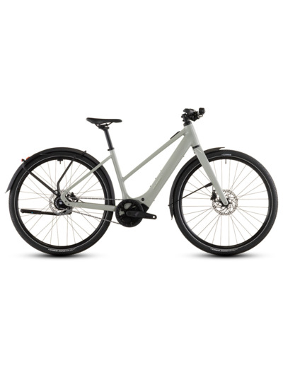 Vélo urbain électrique EDITOR HYBRID SLX 400X FE Beige/Chrome