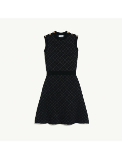 Robe sans manches matelassée