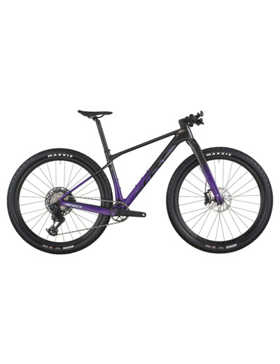 Vélo de gravel SCALE GRAVEL 10 Noir Carbone/Violet Indigo