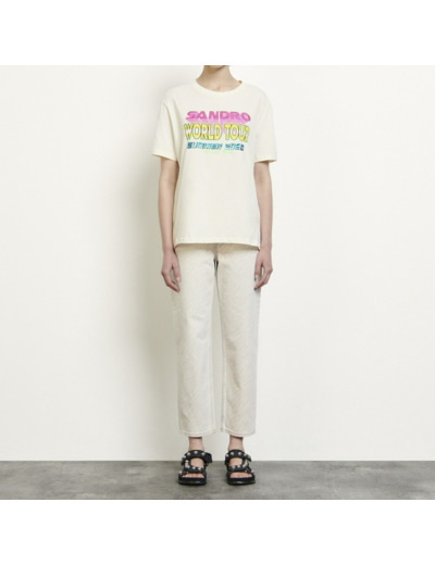 T-shirt à message