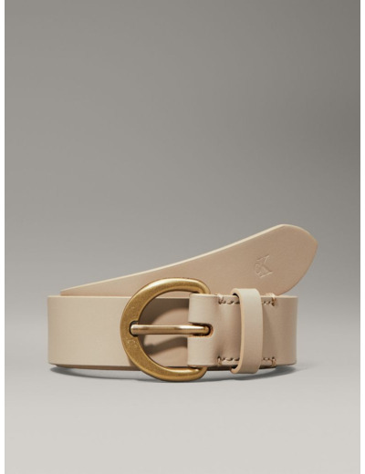 CEINTURE EN CUIR DÉCONTRACTÉE