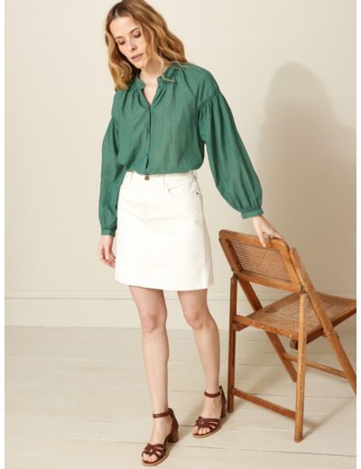 BLOUSE VOILE LEGER