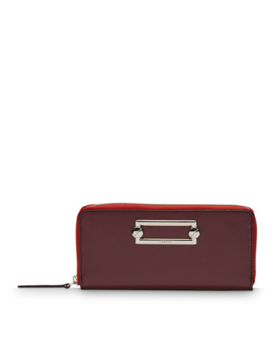 Clic de Lancel - Portefeuille slim zippe - Grand modèle