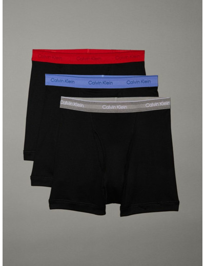 CULOTTE BOXER EN COTON - PACK DE 3