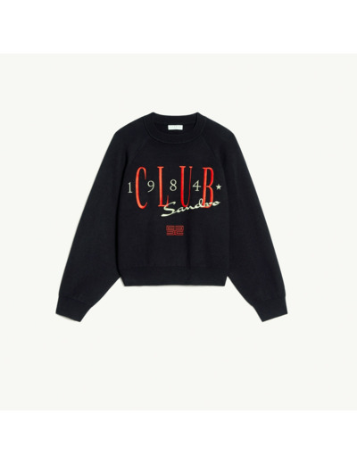 Pull sweat et broderie logo