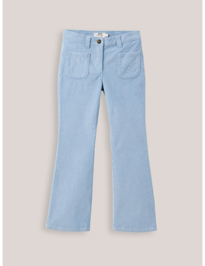 PANTALON FLARE VELOURS