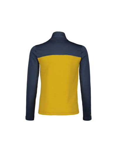 Sweat Enfant DEFINED LIGHT JUNIOR PULL-OVER Bleu Métal/Jaune Doux