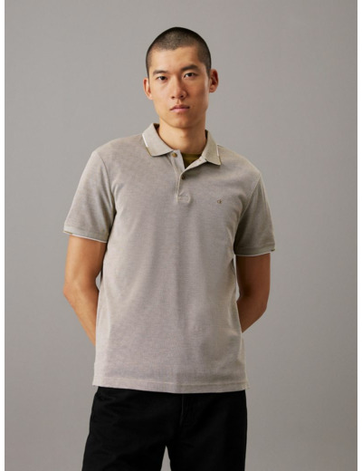 POLO À MANCHES COURTES LÉGER OXFORD