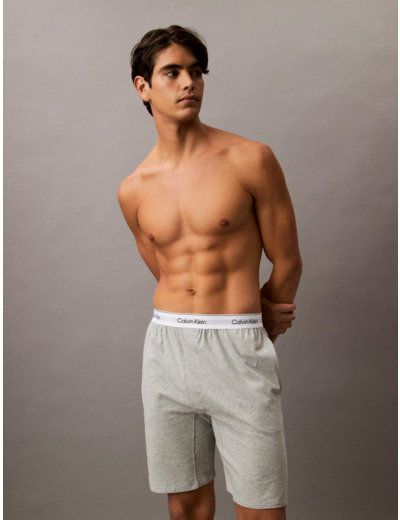 SHORTS DE PYJAMA À RAYURES EN COTON ICON