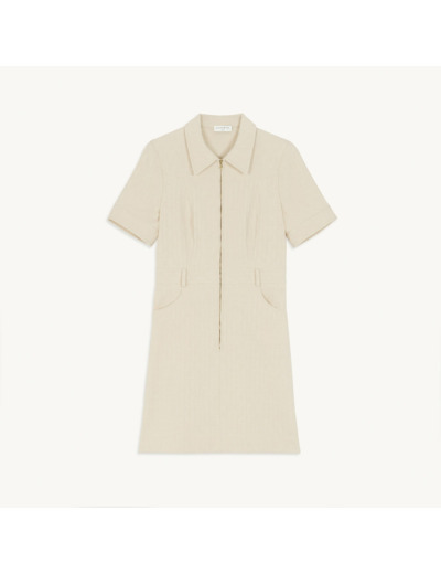 Robe en jacquard double S