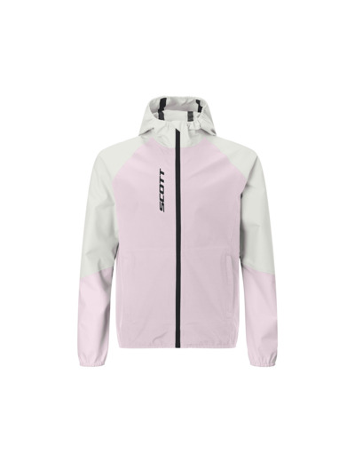 Veste imperméable Enfant EXPLORAIR LIGHT DRYO 2.5L Rose/Coton Blanc