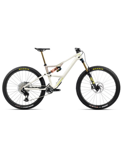 VTT tout suspendu OCCAM LT M-TEAM Blanc Ivoire/Nickel