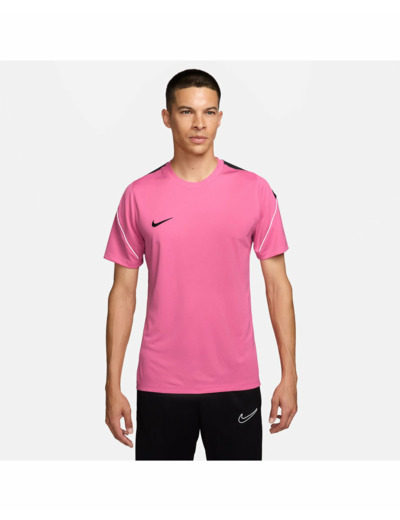 T-shirt de football Homme M NK DF STRK TOP SS Rose