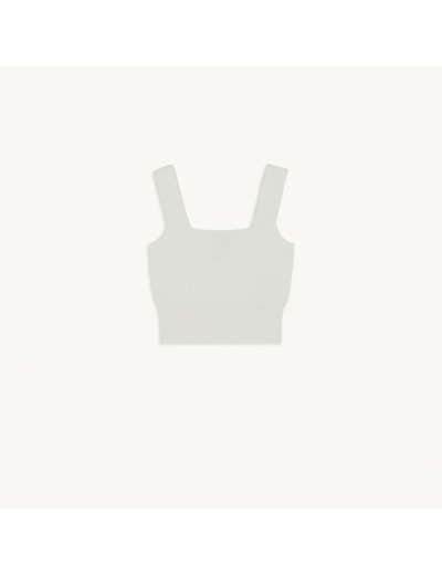 Brassière en maille avec broderie