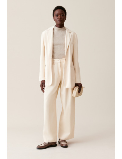 Veste tailleur denim oversized