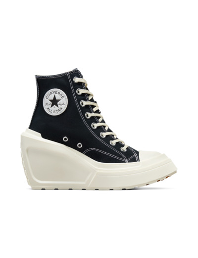 Chuck 70 De Luxe Wedge Hi Black/Black