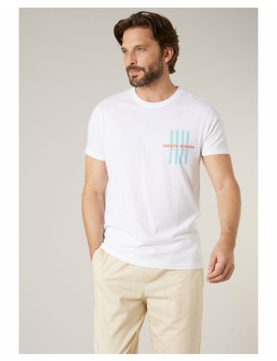 T-shirt Homme FRENCHY TS M Blanc