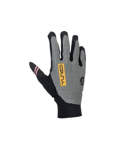 Gants longs Unisexe TRACTION Blanc/Noir