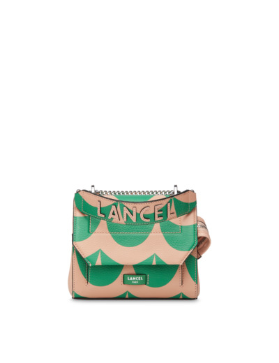 Ninon de Lancel - Sac rabat avec poignée - Petit modèle - Multico Ecailles