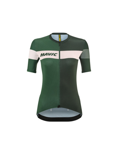 Maillot manches courtes Femme KSYRIUM PRO Vert Forêt