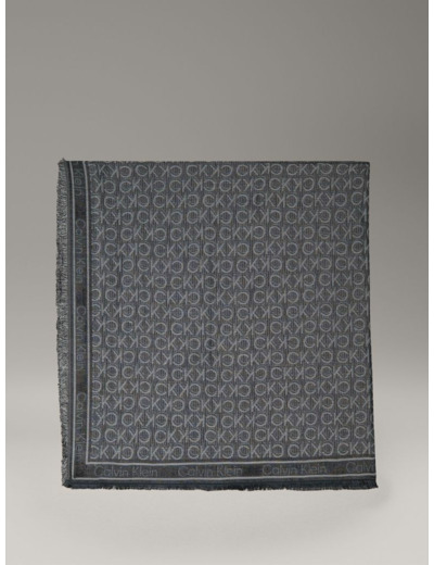 ÉCHARPE EN JACQUARD MONOGRAMME