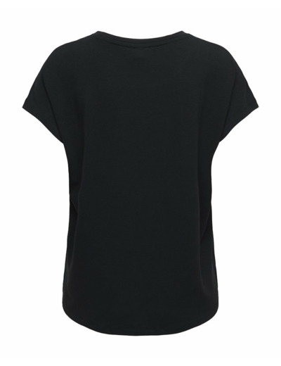 T-shirt Femme ONPAUB-MILLE LIFE ON SS BAT JRS TEE Noir