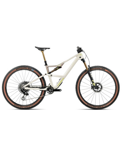 VTT tout suspendu OCCAM SL M-LTD Blanc Ivoire/Nickel