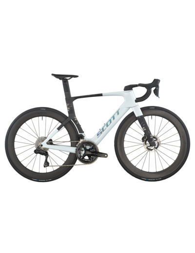 Vélo de route FOIL RC PRO Blanc Cumulus/Noir Carbone