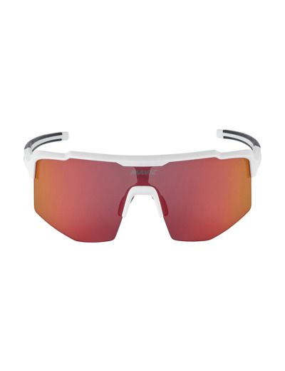 Lunettes Unisexe MVS SHIELD Blanc/Rouge Catégorie 3