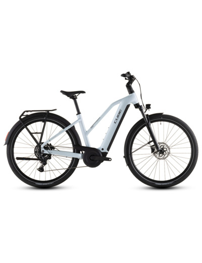 Vélo trekking électrique TOURING HYBRID ONE 600 Bleu Glacier